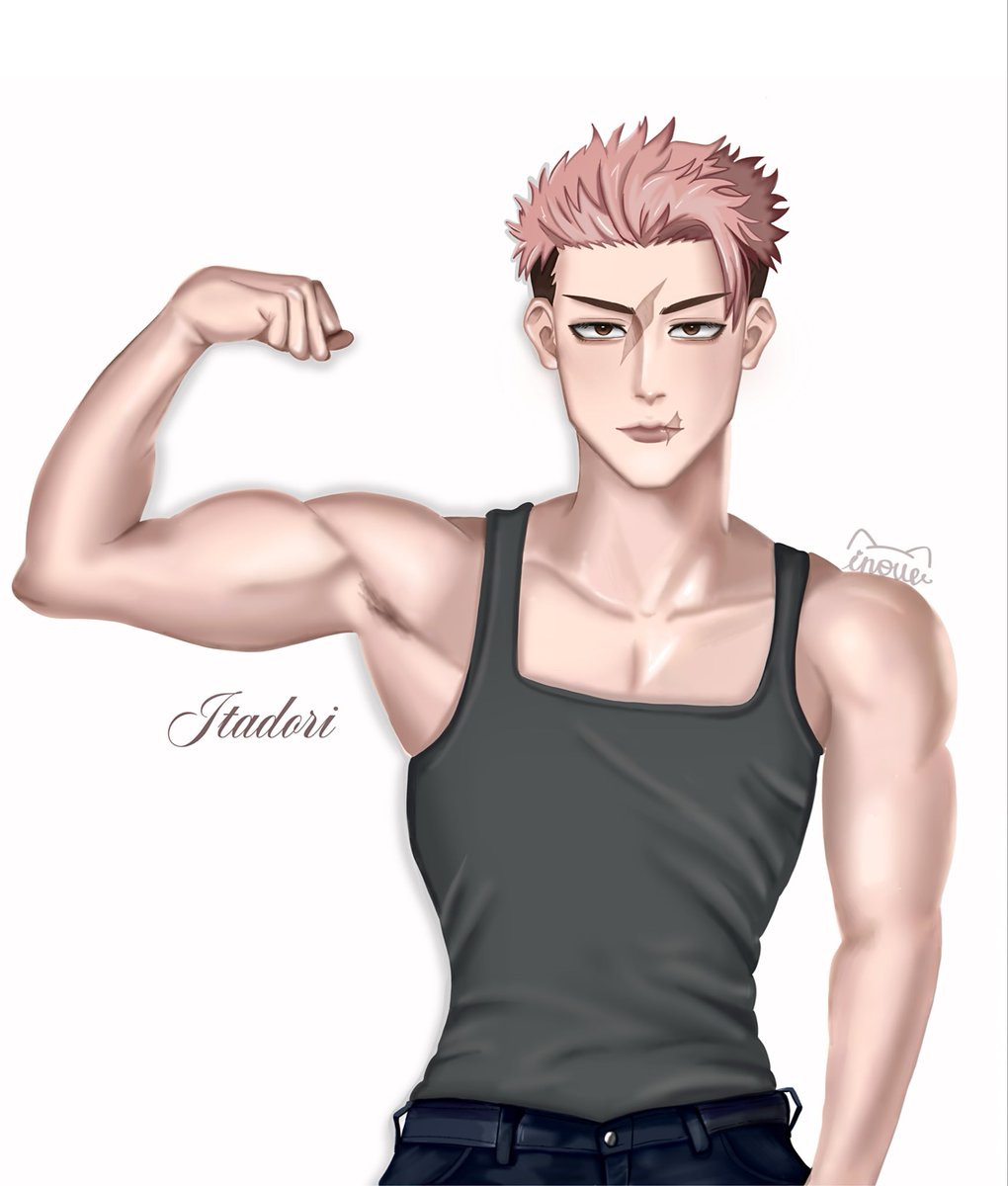 inouedrawing's tweet photo. Itadori in my style📍🌸
#artmootsㅤ #jujutsukaisenㅤ https://t.co/30zqOq7seZ