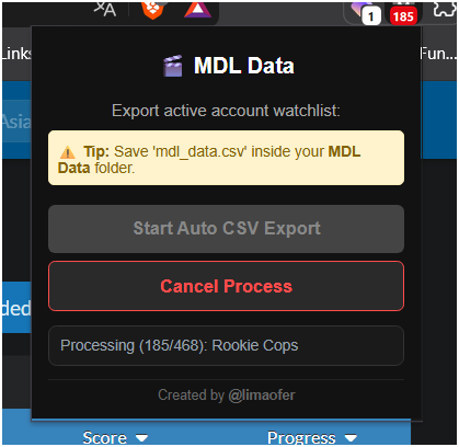 limaofer's tweet photo. alguem ai pra me emprestar uma conta no MDL pra eu testar um negócio? https://t.co/0YYy4rVrNS