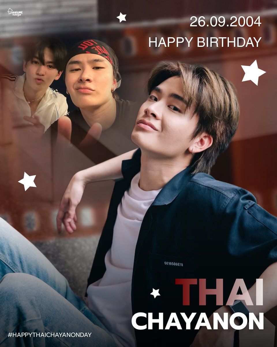 JINWOOKFAM's tweet photo. ⋆˙⟡ #HAPPYTHAIchayanonDAY ! 🎂✨️

HBD 22nd THAI BUS @thaichayanon  

สุขสันต์วันเกิดหนุ่มตี๋ 9 นาฬิกานะค้าบ ขอให้มีความสุขมาก ๆ มีวันที่ดี มีแต่รอยยิ้มในทุก ๆ วัน อยู่เป็นเพื่อนเล่น 04 line ไปนาน ๆ นะคับ 💖

#THAIchayanon #JINWOOKkim 
#BUSbecauseofyouishine https://t.co/kbicydvPjU