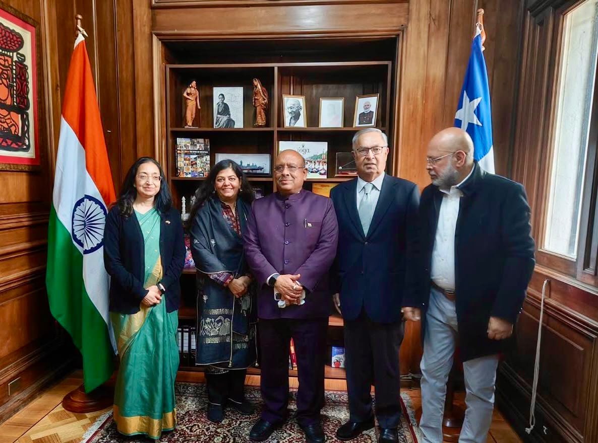 Gupta_vijender's tweet photo. Addressed the Indian community at the Embassy of India in Santiago, Chile

Namaskar, and buenas tardes.

Ambassador, members of the Embassy, and my dear friends of the Indian community in Chile it is a privilege to stand before you today, so far from home, and yet feel so completely at home.

I bring you the greetings of the people of Delhi, and of the Delhi Legislative Assembly, which I have the honour to serve as Speaker. Our Assembly is one of the oldest legislative institutions in India. It sits in a building where, more than a century ago, the Central Legislative Assembly of British India first met where the early debates of a nation still unborn took place. When I preside over that House today, I am conscious that I sit in a chair that belongs not to any individual, but to the long journey of Indian democracy. I carry that journey with me to Santiago.

India and Chile are separated by half the globe, but not by spirit. Both are ancient lands. Both fought for their freedom and built their democracies through struggle. Both have looked to the sea, to the mountains, and to their own resilience. And today, both are partners in trade, in minerals and energy, in agriculture, in Ayurveda and yoga, in education and technology. Our two governments are working to deepen this partnership, and the numbers keep growing. But agreements are signed in offices; friendships are built by people. You are that friendship.

Every one of you here is an ambassador of India not by appointment, but by conduct. The Chilean who meets an Indian doctor, engineer, trader, teacher or student forms a picture of India from that meeting. Through your hard work, your honesty and your warmth, you have given Chile a picture of India that no brochure could create. I want to thank you for that. The respect with which India is spoken of in this country is, in large measure, your achievement.

I also want to say this: India has not forgotten you. Our Prime Minister has often said that the diaspora is India's greatest strength abroad. In the last decade, India has transformed in infrastructure, in digital payments, in space, in manufacturing, in the confidence with which it speaks on the world stage. This transformation belongs to you as much as to those of us at home. Many of you send back not just remittances, but ideas, investment, and networks. Many of you bring Chile to India as much as you bring India to Chile.

As Speaker of Delhi's Assembly, I invite you in a very specific way. Delhi is the capital, but it is also a city of migrants every one of us in Delhi came from somewhere. It is the city that welcomes. When you next visit India, come to the Delhi Vidhan Sabha. See the House where the Constituent Assembly's spirit still lives. Bring your children, so they may see how the world's largest democracy conducts its business, and so they may know that this heritage is theirs too.

To the younger members of this community those born here, or raised here I have one request. Learn the language of your grandparents. Learn a little of India's history, its festivals, its philosophy. Not because you must choose between two identities, but because you are fortunate enough to hold both. A person who belongs to two great civilisations is twice as rich.

Let me close with a thought from our own tradition: Vasudhaiva Kutumbakam the world is one family. You, living in Chile, working with Chileans, raising families here, are the living proof of that idea. You have made this distant land a part of India's family, and India a part of Chile's.

May the friendship between our two countries continue to grow, and may each of you continue to prosper in this beautiful land.

Jai Hind. Viva Chile. Viva India.

Muchas gracias.

@Indiainchile