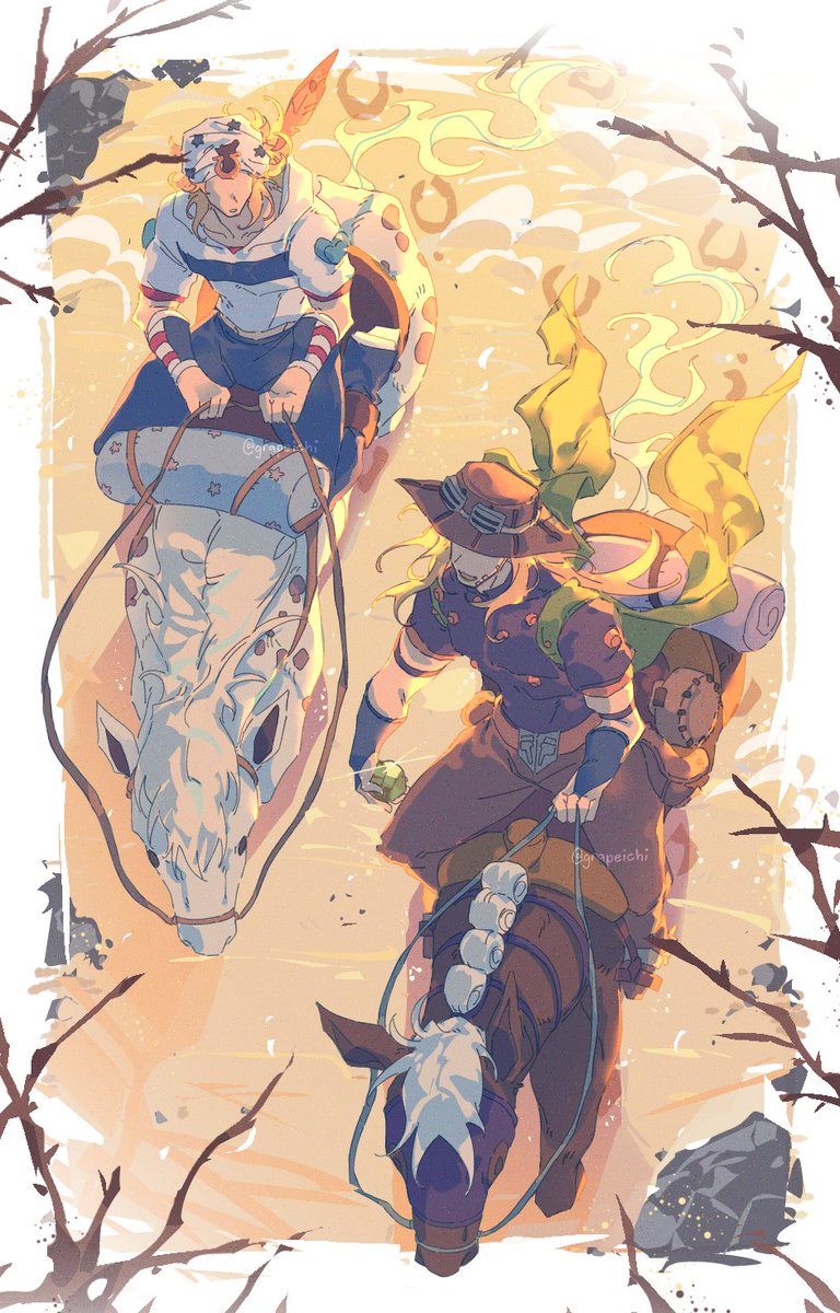 grapeichi's tweet photo. ☀️✨
#sbr #jjba #jjbafanart https://t.co/PHdbp8K2ZL