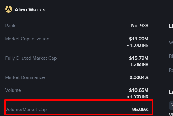 SpaceXDogeTesla's tweet photo. $TLM VOLUME. Be ready for quick 30-50% https://t.co/jvQIc4as1E