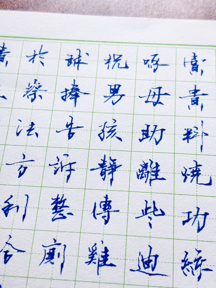 nana6669999's tweet photo. 大家好才是真的好，小羊行書～ #calligraphy #funny #練字 #中性筆 #書法 #handwriting #art #中文 #漢字 #書道 #書道家 #硬筆書法 #草書 https://t.co/lsOo3UGuK2