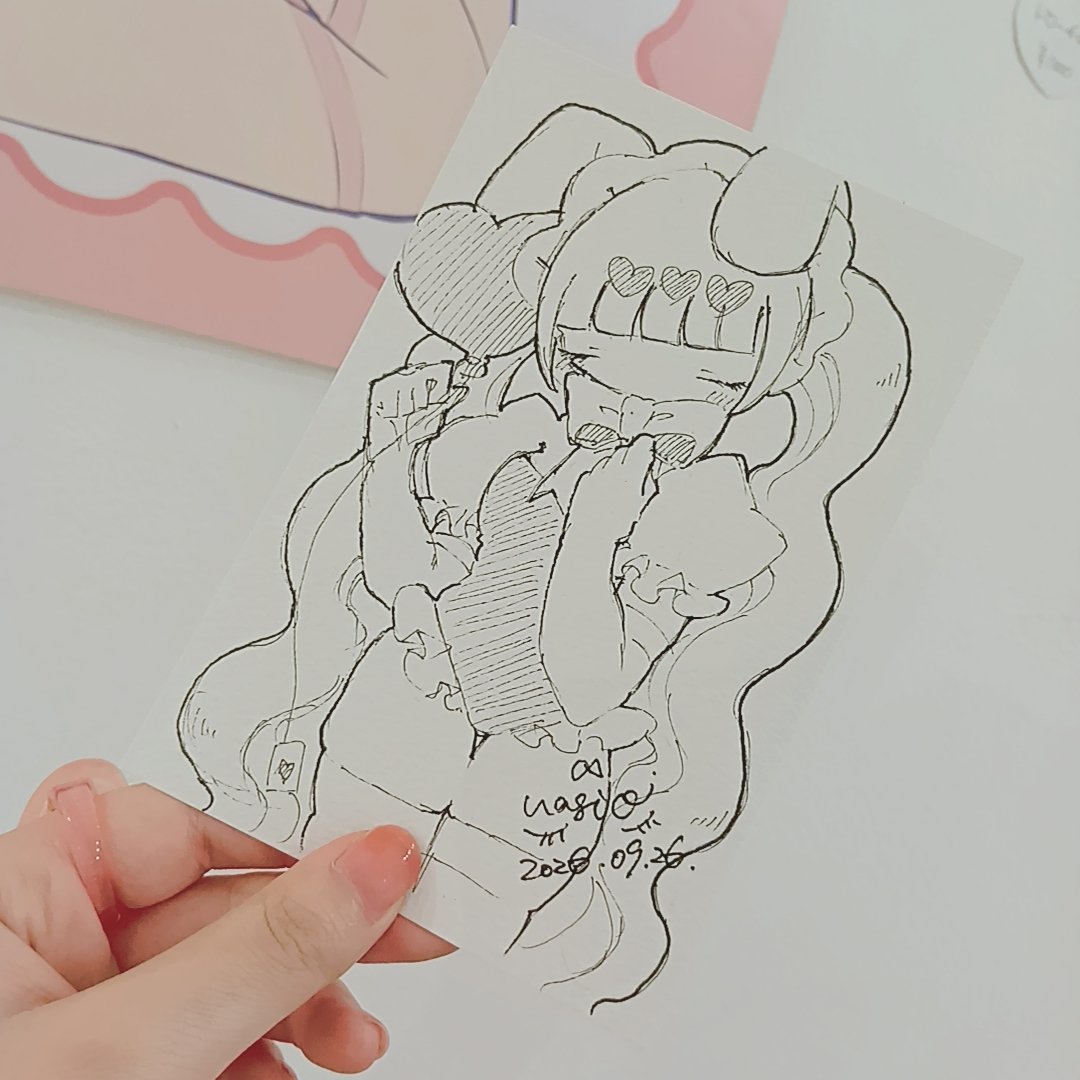 syrup29's tweet photo. #カワクリ文化祭
２枚はお嫁に行きました❤️
そして１枚描きました✍️❤️❤️ https://t.co/U3NQlr8beq