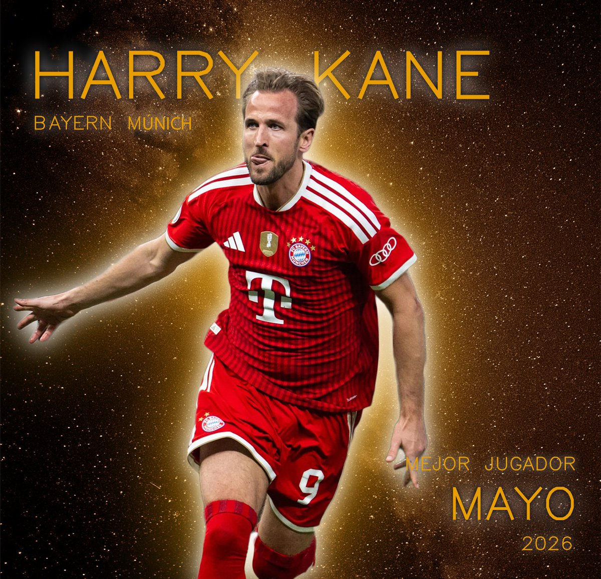MelonDeOro's tweet photo. ⚽️ Según nuestros participantes, Harry Kane fue el mejor jugador del mes de mayo ⚽️

*Recordamos que estas votaciones fueron realizadas en junio de 2026* https://t.co/8nnOc8tCoI