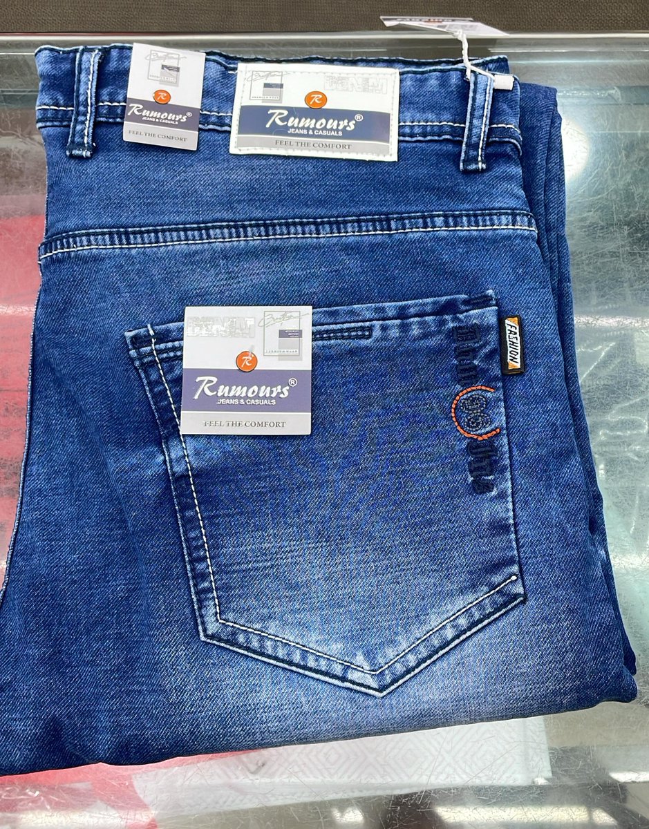 Gopal_chauhan__'s tweet photo. Fearless Fashion 
Classic Denim jeans 👖 
Poly-viscose blend casual https://t.co/1r9LAXn3AL