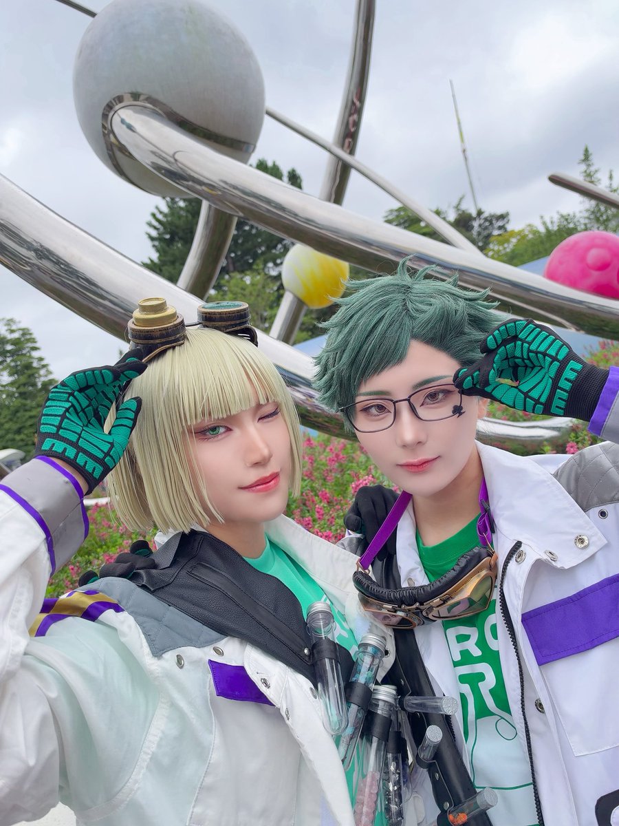 Yoake_ha_'s tweet photo. わくわく❕サイエンス部🧪

 #Dハロ仮装2026
 #Dハロツイステ https://t.co/1AfaZ75ToR