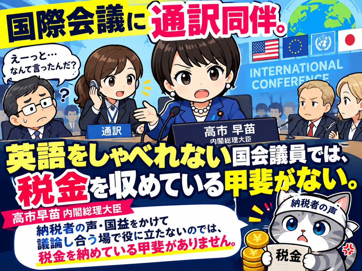 JackMasamitsu's tweet photo. おまえが言うか…
#高市早苗 #内閣総理大臣 #高市モームリ https://t.co/4LHsELTa0R