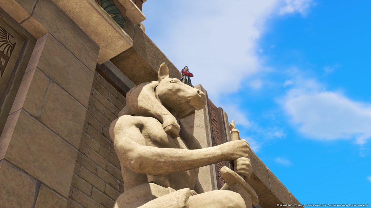 shellingford714's tweet photo. シルビア姐さんは高い所が好き

そして仲間になる！
＃DQ11S
＃Switch2 https://t.co/9FORVhW8pt