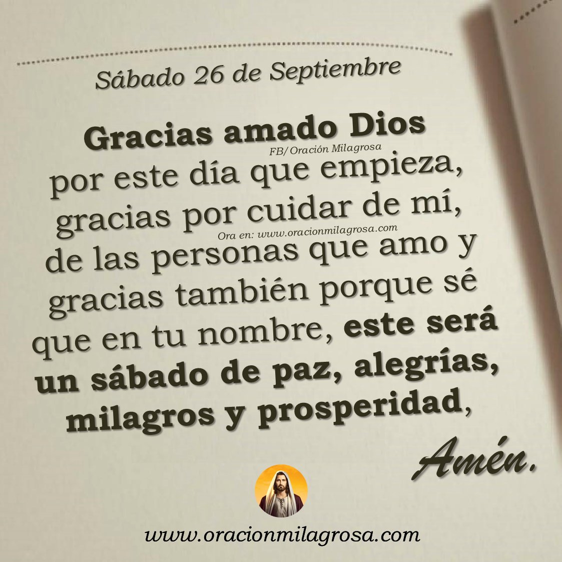 oracion_milagro's tweet photo. Oración para el sábado 26 de septiembre de 2026: https://t.co/MemDKxnvBK ✨