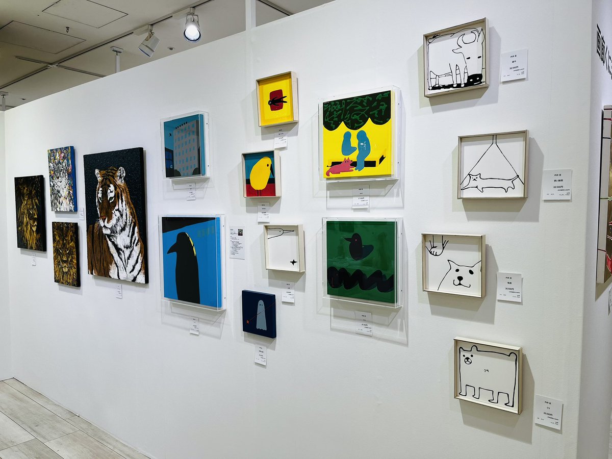 hakkendogallery's tweet photo. 本日も開催しております！
osaka art fes@阪神梅田本店8階催事場
月曜日まで開催しております！ https://t.co/aLbsNf1d26