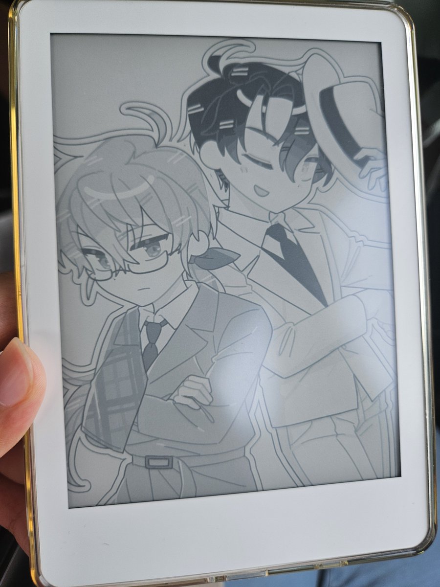 roleplaying_0w0's tweet photo. (수정)
제 이북리더 잠금화면을 탐정조수 자관으로 설정한 것을 자랑합니다 https://t.co/wIz6CwUjQR