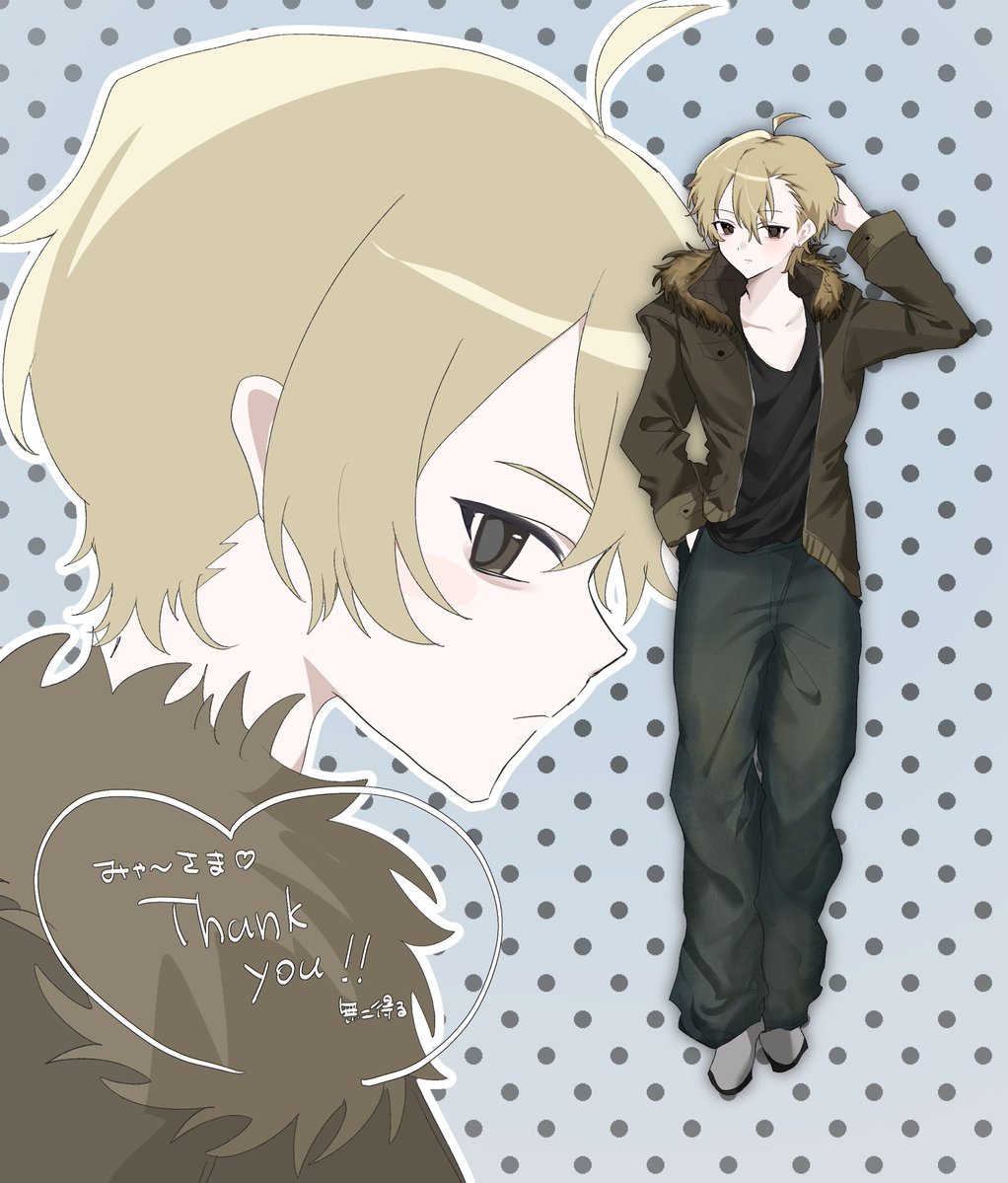 dopamine629's tweet photo. 服装おまかせで画像のようなイラストを描きたいです！(サンプルはSkebで制作させて頂いたイラストです🙇‍♀️)

フォロー➕RTで参加完了
気軽にご参加ください♪

#無償依頼 #無償企画 #夢絵無償企画 https://t.co/2F0rLE5gTx