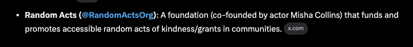 tsssssssss0's tweet photo. We need a Runner that doesnt feed the rich, and gives moneys to random people

and a DDOS runner

https://t.co/bYalGvqMf9 donates to random people and facilitates and promotes accessible acts of kindness in local communities around the world, US based too
https://t.co/Pi0yPujIcI https://t.co/sEYVEY6r4E