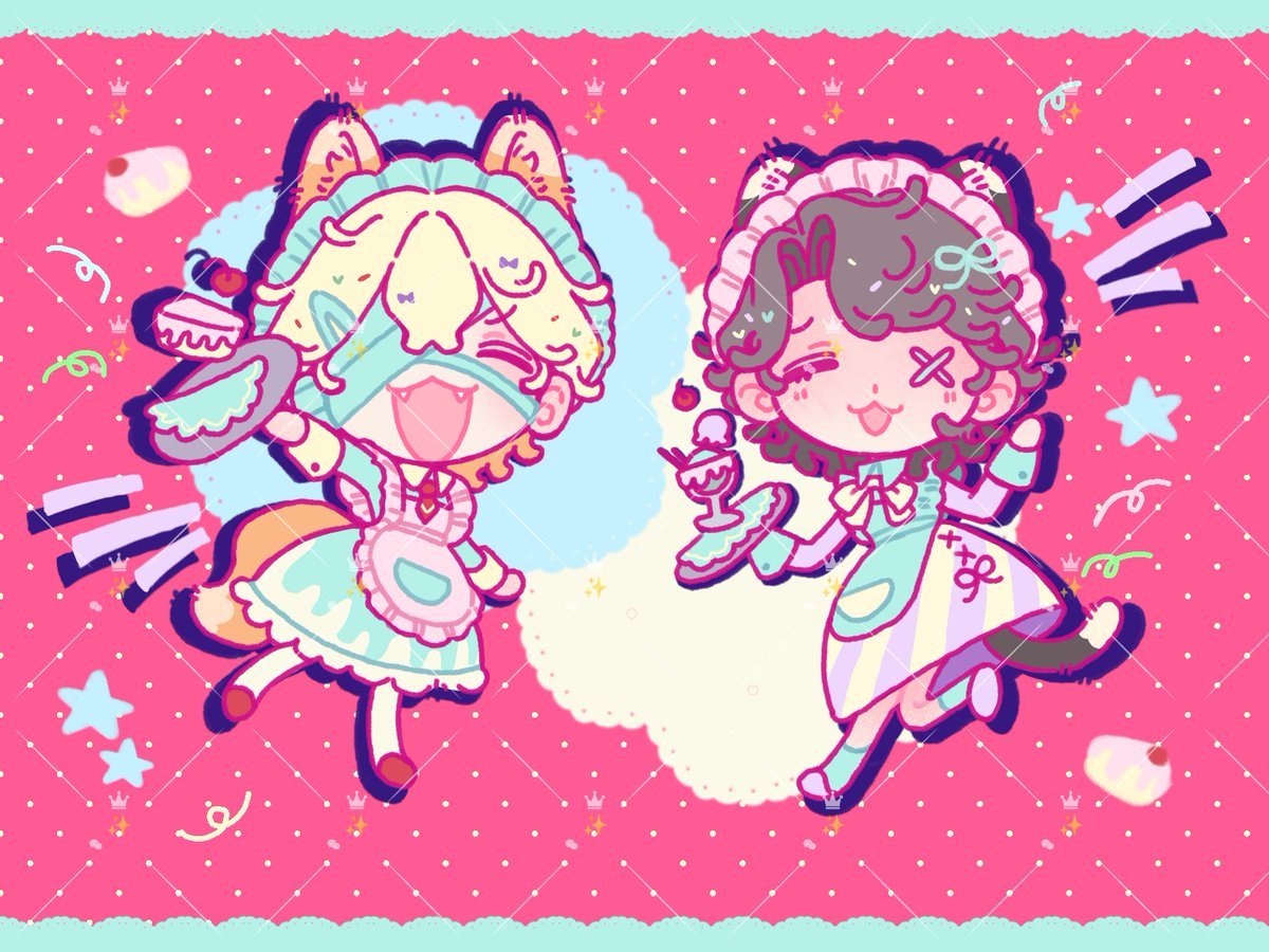 LVYAN20030307's tweet photo. 🍰🍧稿件
#florimatt  #フロマティ #火偶 https://t.co/uQTZRZ1hgW