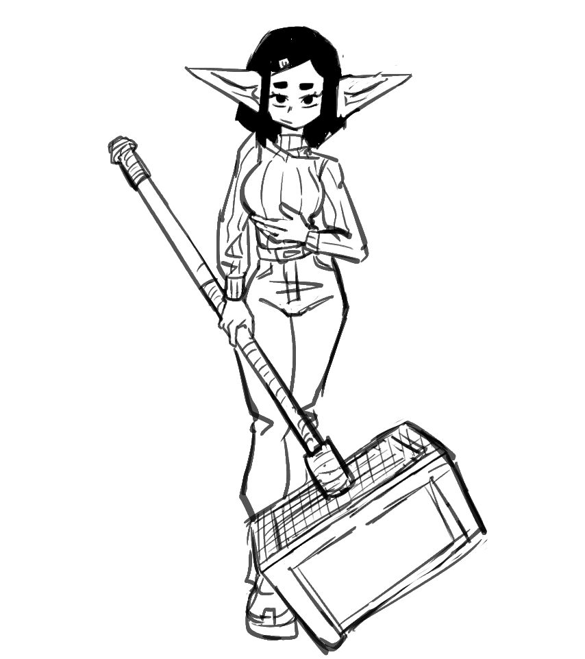 nachitus12's tweet photo. wip
los humanos y elfos pueden almacenar el mana que se encuentra en el mundo y expulsarlos creando magia
Los goblins no pueden expulsar el mana pero almacenan este mana por años y modifican sus cuerpos haciéndolos tanques con una fuerza descomunal https://t.co/86BQwrV3NK