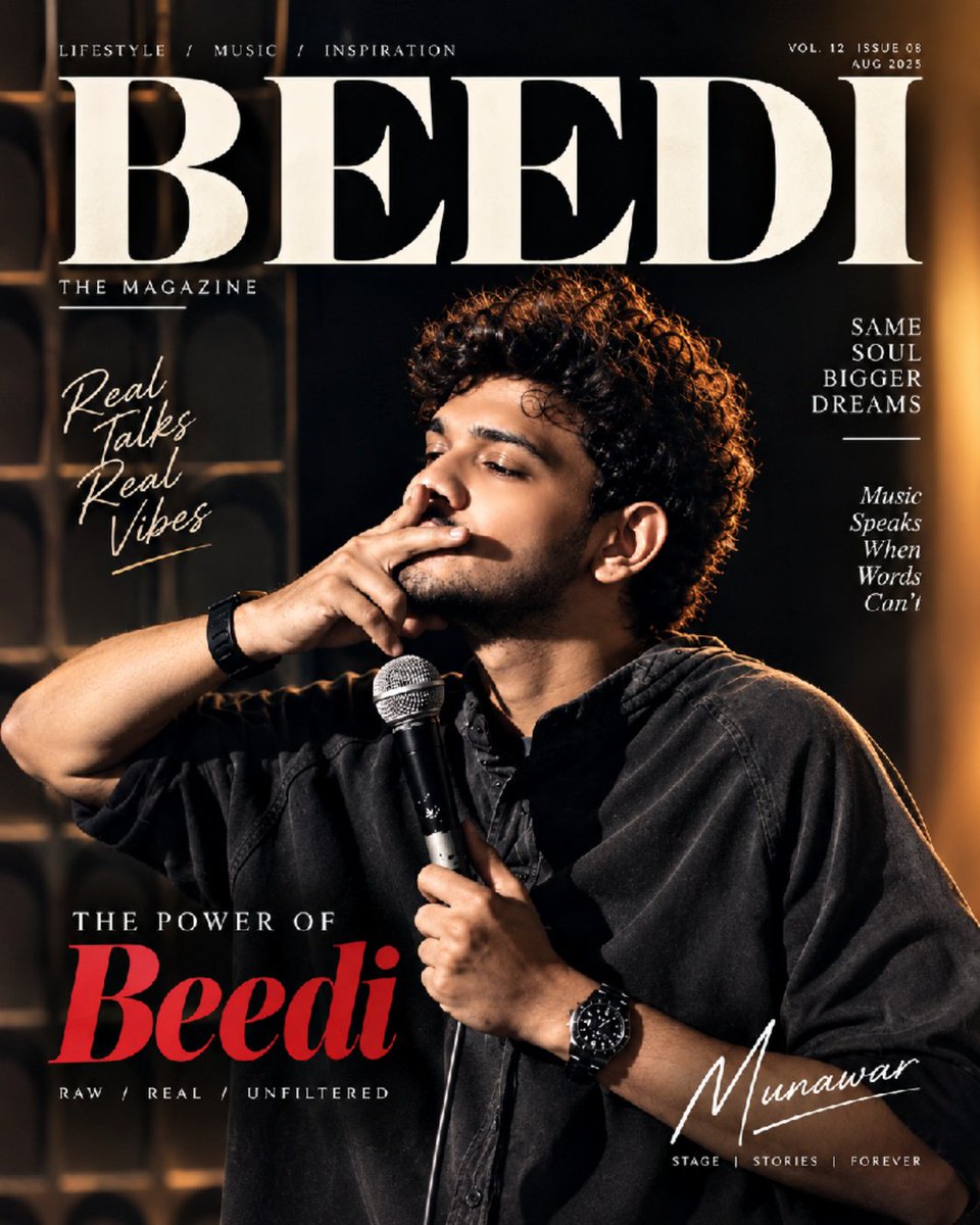 Ainv8ec's tweet photo. First trial, but already a whole vibe🔥
#MunawarFaruqui
#Beedi
#StandupComedy
#FirstTrial
@munawar0018 https://t.co/ZbdHEpTanr