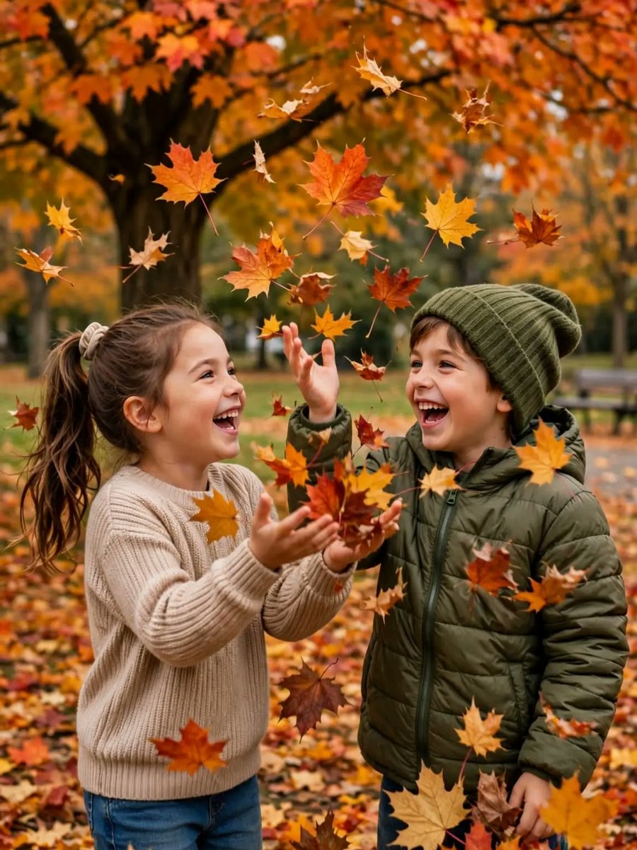 CarsonBachjr's tweet photo. Just us and falling leaves. https://t.co/hlEWboswcA
