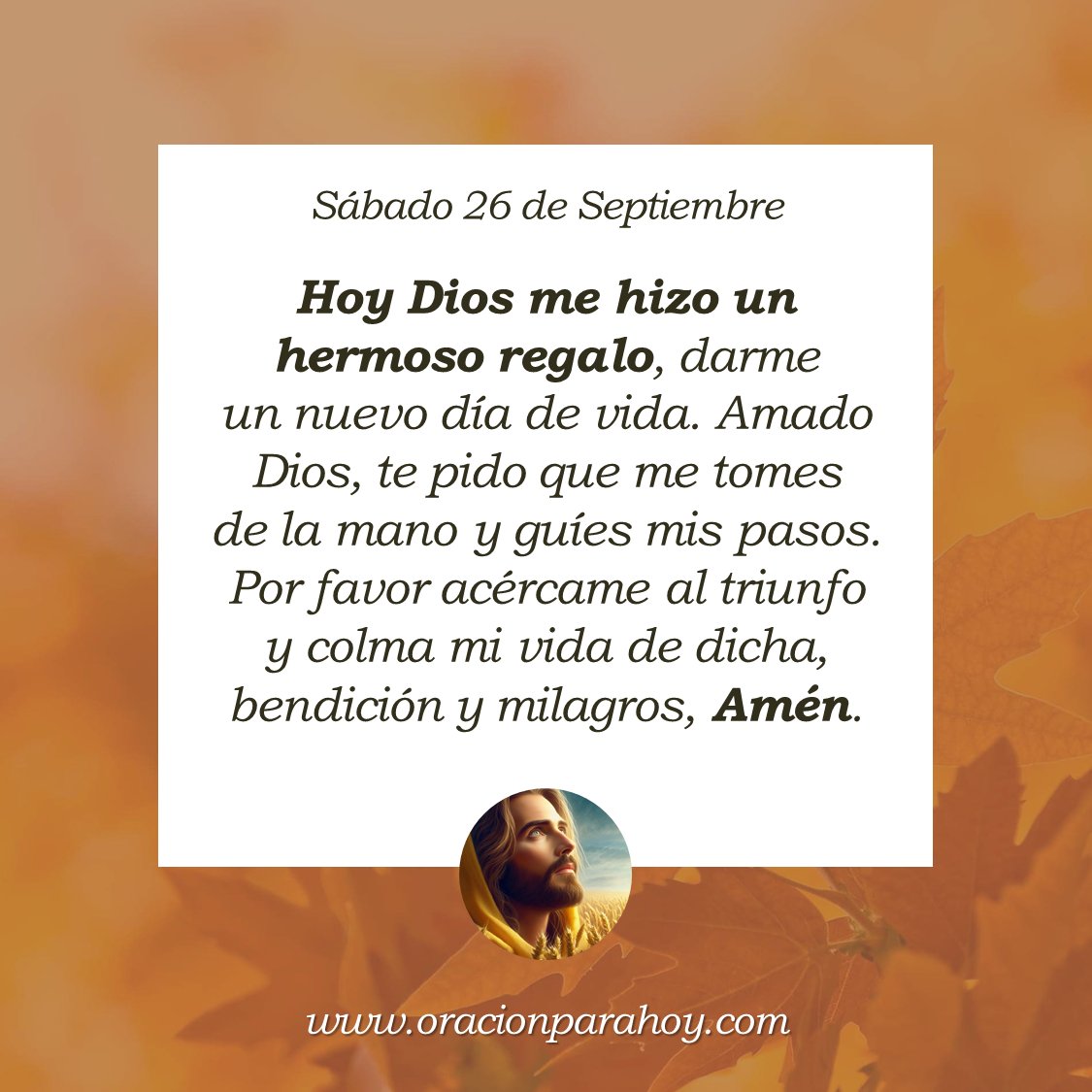 OracionParaHoy's tweet photo. Oración para hoy 26 de septiembre: https://t.co/Yo6VRSXyTK ✨ https://t.co/y5wMZvaKMp