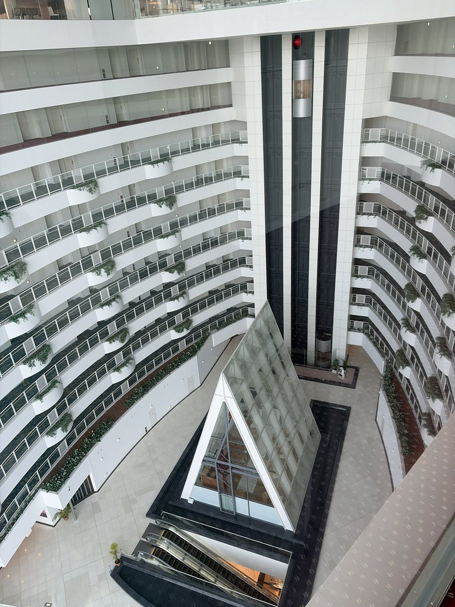 Rits_Webauth's tweet photo. 昨日泊まったホテル
黒川紀章の建築に泊まれるということで選んだんだけどとてもよかった https://t.co/z5eLlrsfWA