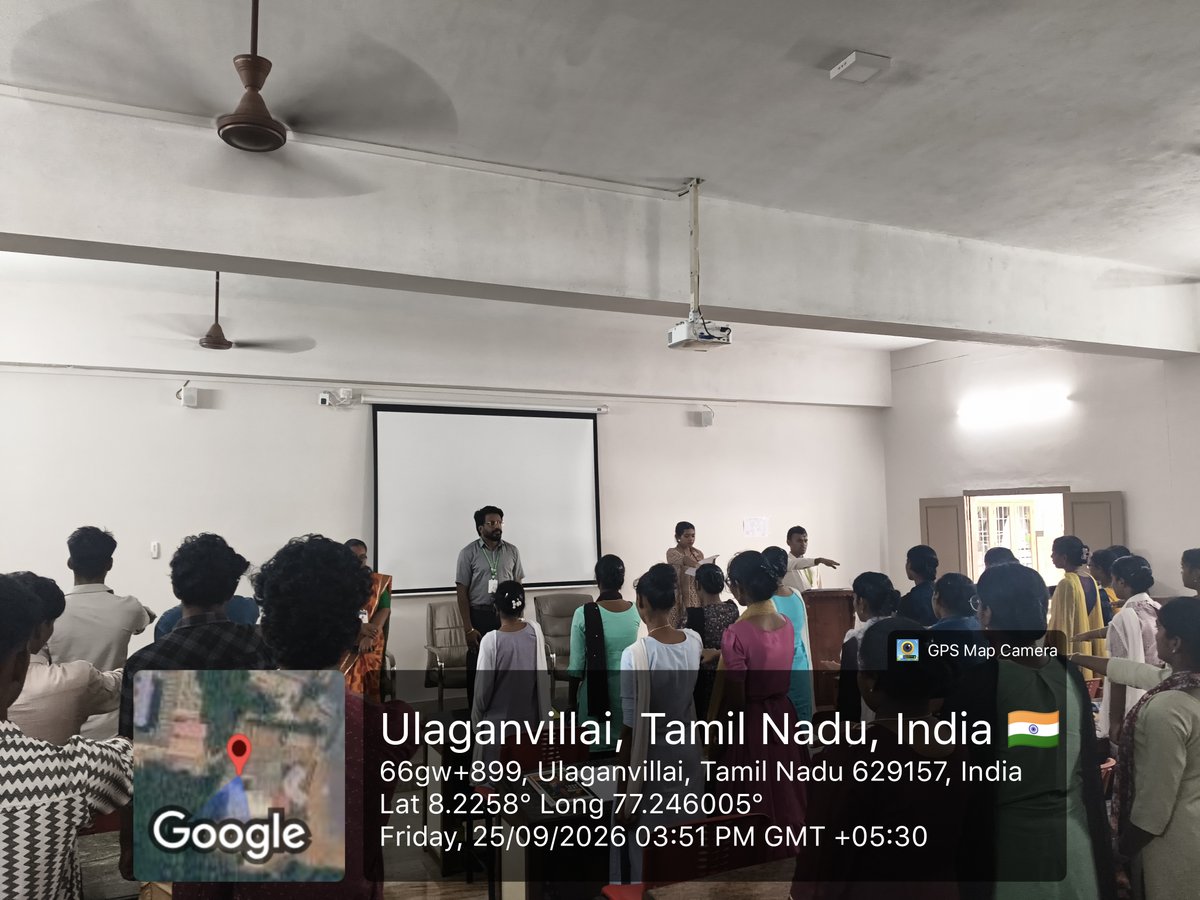 BethlahemPharma's tweet photo. Bethlahem College of Pharmaceutical Sciences, Karungal, celebrated World Pharmacists Day with enthusiasm and active participation from students and faculty members. The programme highlighted the vital role of pharmacists in promoting safe and effective healthcare. https://t.co/TGy61XDzp5