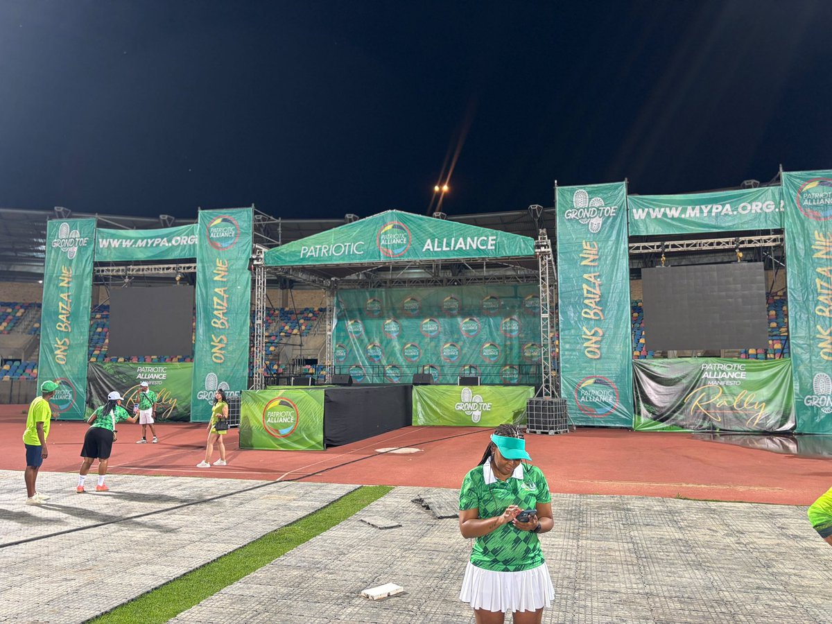 OnsBaizaNie's tweet photo. π’ THE STAGE IS SET! π₯
Mangaung is ready. The Patriotic Alliance Manifesto Launch is here.
Today, we unveil our vision for 2026 and beyond. πΏπ¦
#OnsBaizaNie #Vision2026 #MaakToe https://t.co/JkoDqDHXXd