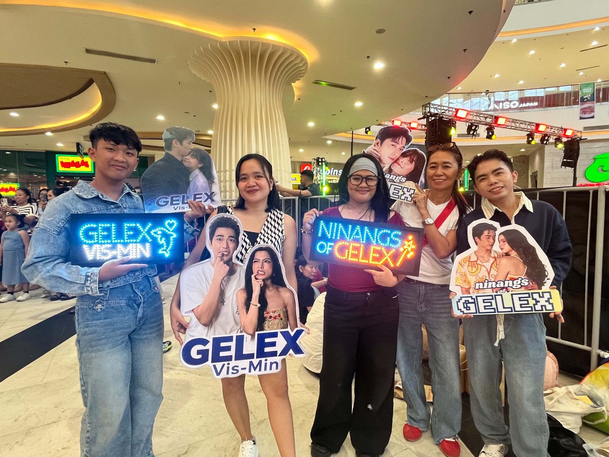 gelexvismin's tweet photo. The countdown is OVER!

The energy is already unmatched here at Robinsons Naga.
Team GeLex is officially hyped and ready to bring the ultimate kilig and talent to the stage for the Peñafrancia Festival 2026. 

Maghirilingan kita, mga Kapamilya!

#GeLex #GeloRivera ||@BGYO_Gelo 
#AlexaIlacad ||@alexailacad  #GeLexVisMin #GeLexVisMinFam