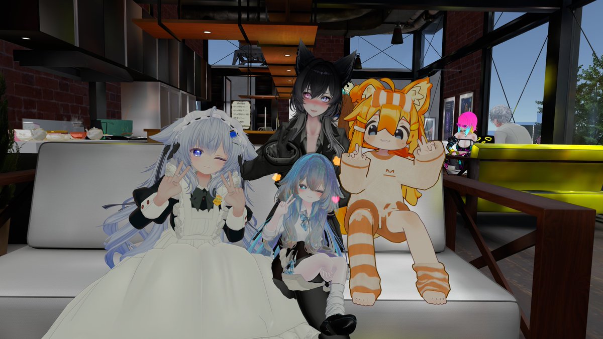 nejibana_spira's tweet photo. 先日はご来店いただきありがとうございました〜！
今回はゆるりゆるりとギアを回しながらお喋りさせていただきましたよ〜
#CafeHive_VRC https://t.co/DrX4ylX9TK