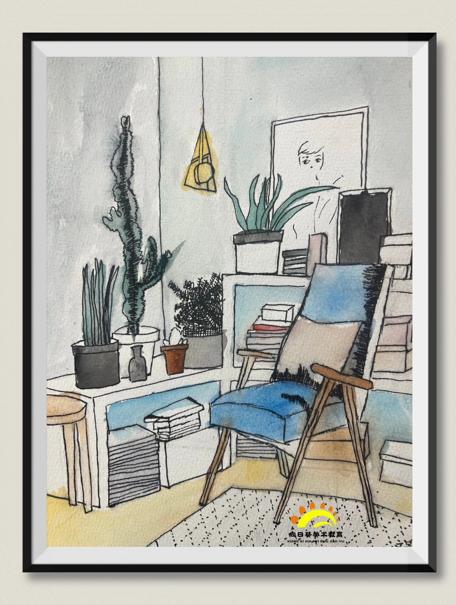 FriedaBoevci's tweet photo. Looking for a fun new hobby to beat boredom Try watercolor sketching! All you need is a cheap set of paints and a notebook – start with simple plants around your home, no art experience needed. https://t.co/aHz7pPgCGJ