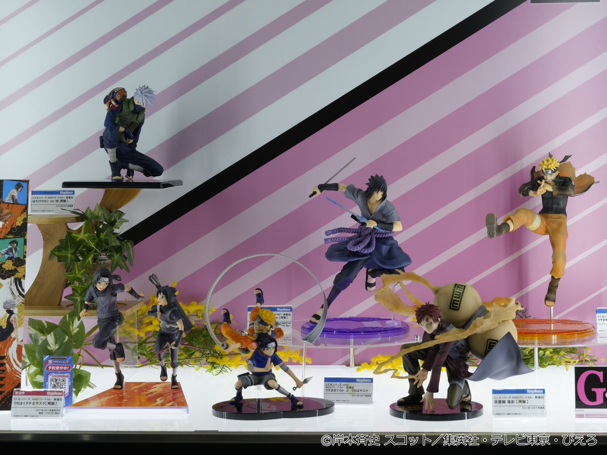 world_to_in's tweet photo. 【メガホビEXPO2026】

G.E.M.シリーズ
NARUTO-ナルト- 疾風伝

会場にて一挙展示中です！！

▼関連グッズ通販実施中
https://t.co/s5gaWVYqpN

#NARUTO #ナルト https://t.co/fOCXVSYKsp