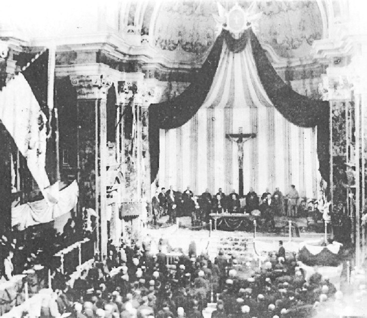 GrandeOrienteit's tweet photo. #AccaddeOggi #26settembre 1896; a Trento inizia il primo [e ultimo] Congresso antimassonico internazionale. Il Gran Maestro del GOI #ErnestoNathan difese la #Massoneria che definì “un baluardo contro la vagheggiata restaurazione del dominio della #Chiesa sui corpi e sulle menti”. https://t.co/DzriysFCVz