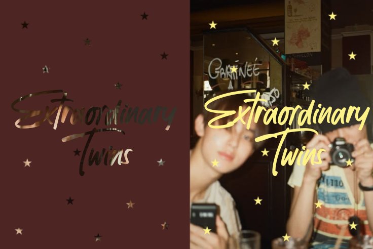 nebulnova's tweet photo. Extraordinary Twins
— Seonghyeon Keonho au https://t.co/XrvejkekOT