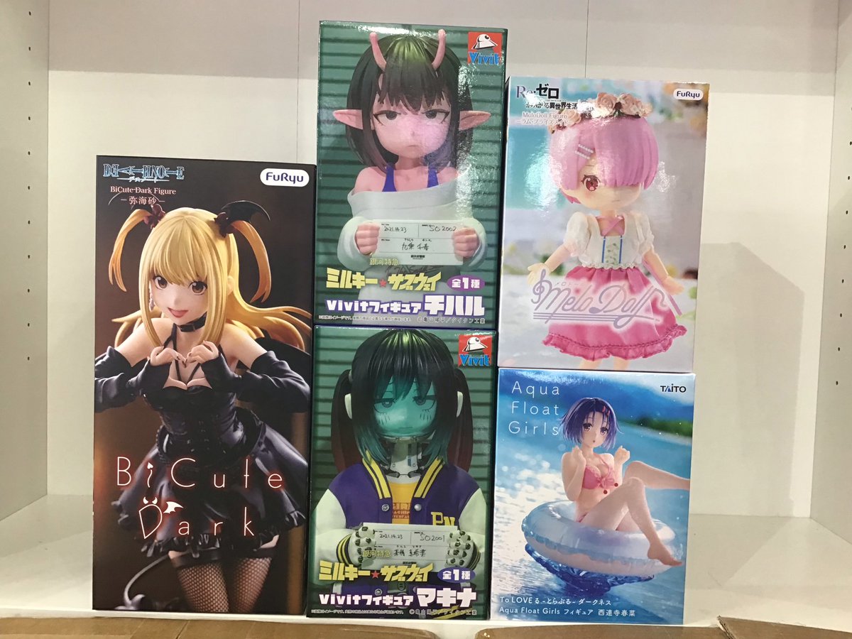 otakara_amuse's tweet photo. 本日入荷のイチオシ景品はコチラ‼️

本日もフィギュア入荷してます✨✨

ご来店お待ちしてます。

#お宝発見岡山店 https://t.co/MxzH9V54RZ