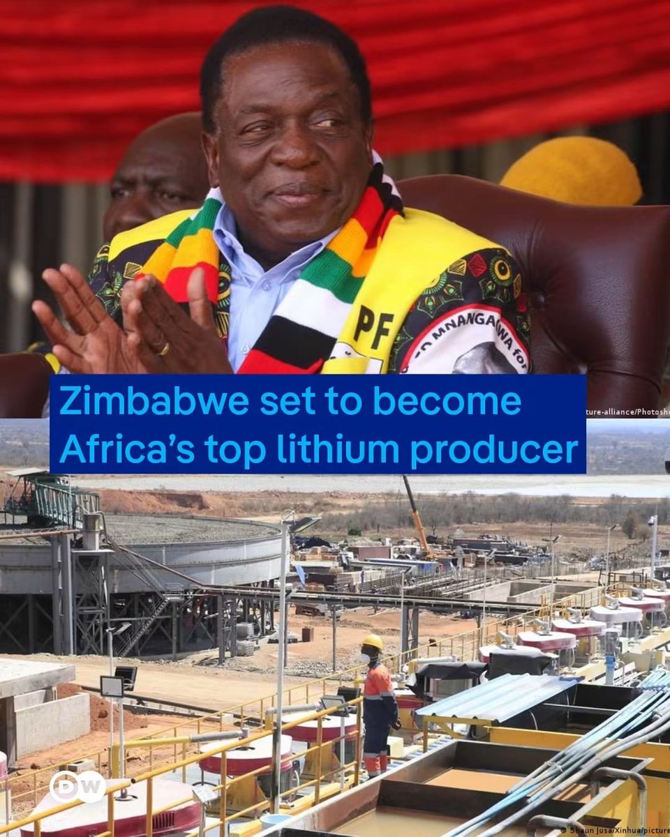 Saba2102's tweet photo. Zimbabwe is on track to become Africa’s largest lithium producer by 2030, with output projected at 160,000 tonnes. Lithium exports have surged to nearly US$1.25 billion in 2026. The focus now is turning this growth into jobs, investment and tangible benefits for Zimbabweans. https://t.co/d6Rqzoc27C