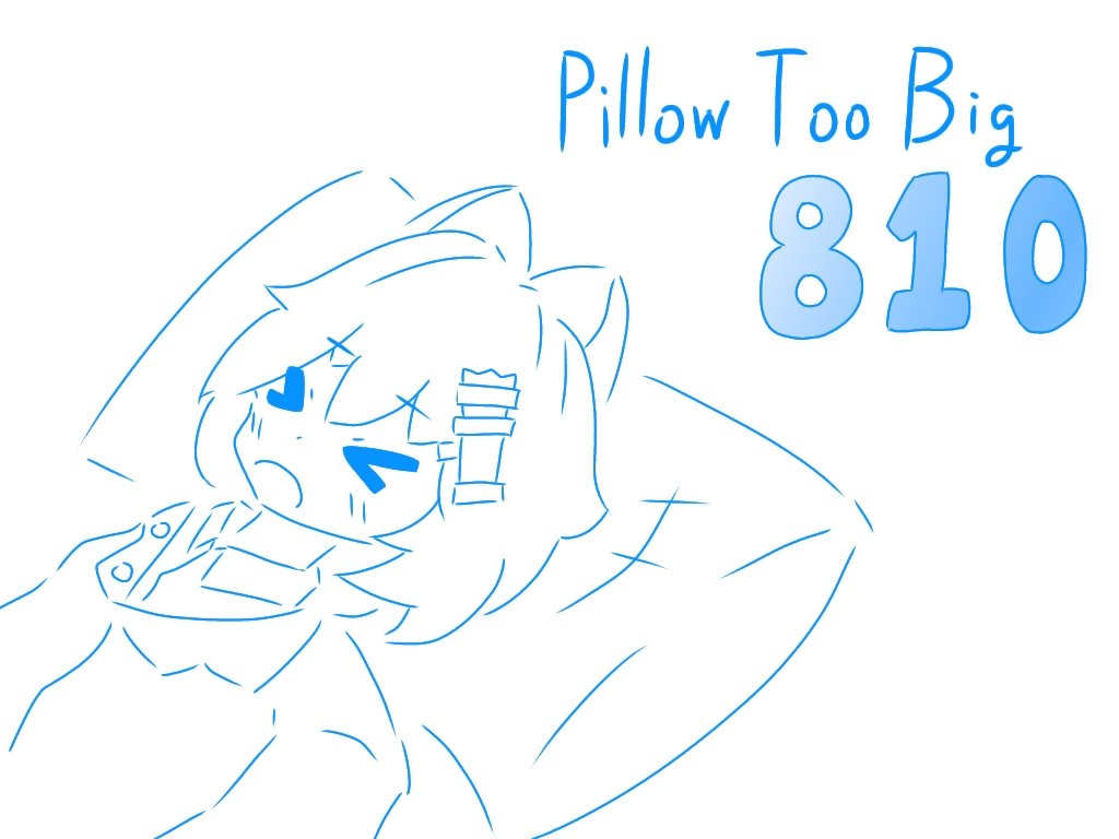 leoved_kuru's tweet photo. 枕が大きすぎてサーバー側で処理ができないエラー（大嘘）

#イラスト https://t.co/WhhcONqp5B