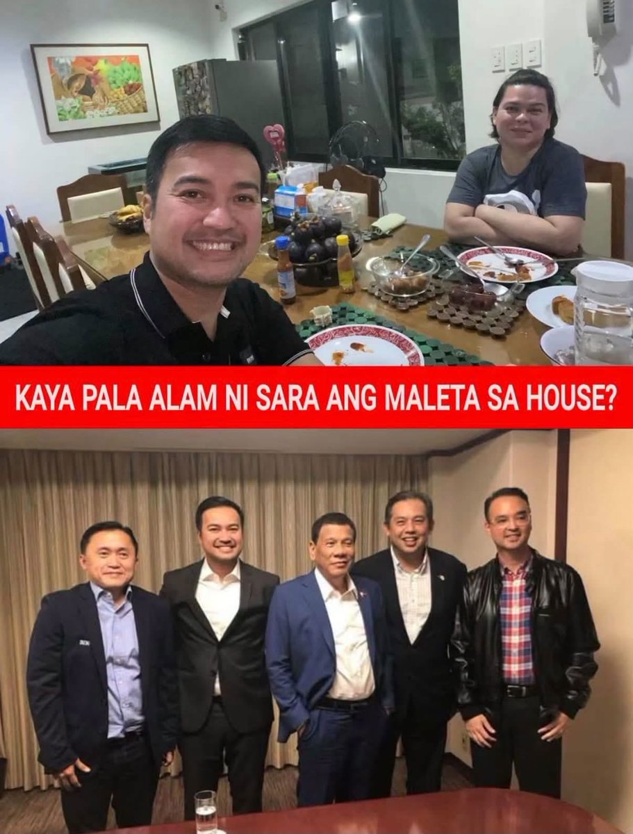 BicolanoP's tweet photo. ill-gotten wealth via maletas? https://t.co/3JqfaQU0NU