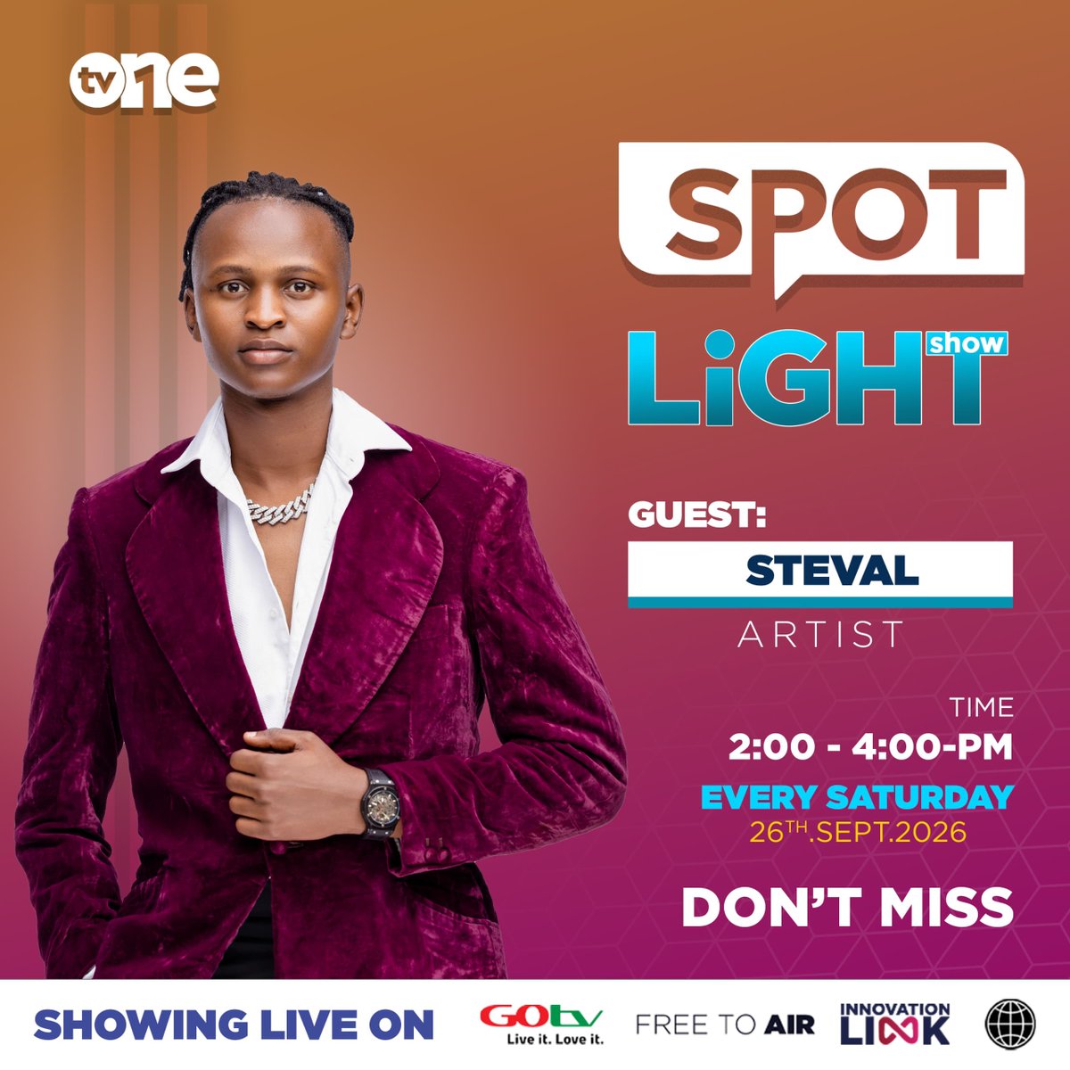 DeejayPietr's tweet photo. “Wuliira wampiita, daddy daddy” @daagentofficial @AmLoverbowy @STEVAL_256 live this afternoon @Tv1uganda @AbbyNgobi #spotlight. https://t.co/iy6e654kMp