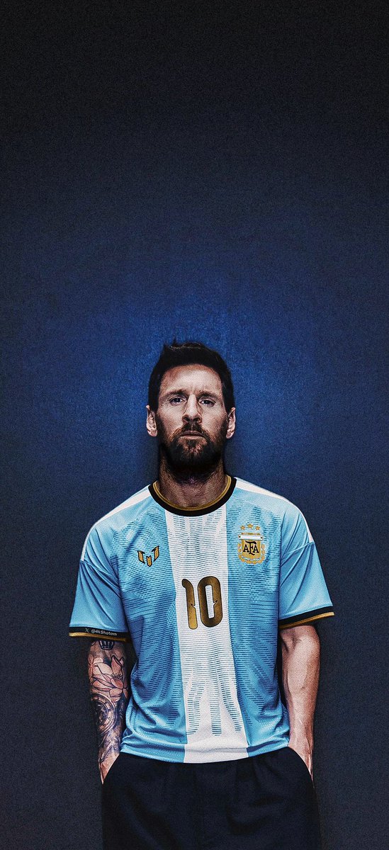 4kShotam's tweet photo. A Special Jersey for the GOAT’s Farewell 🇦🇷🐐 https://t.co/Ak2RbBBorc