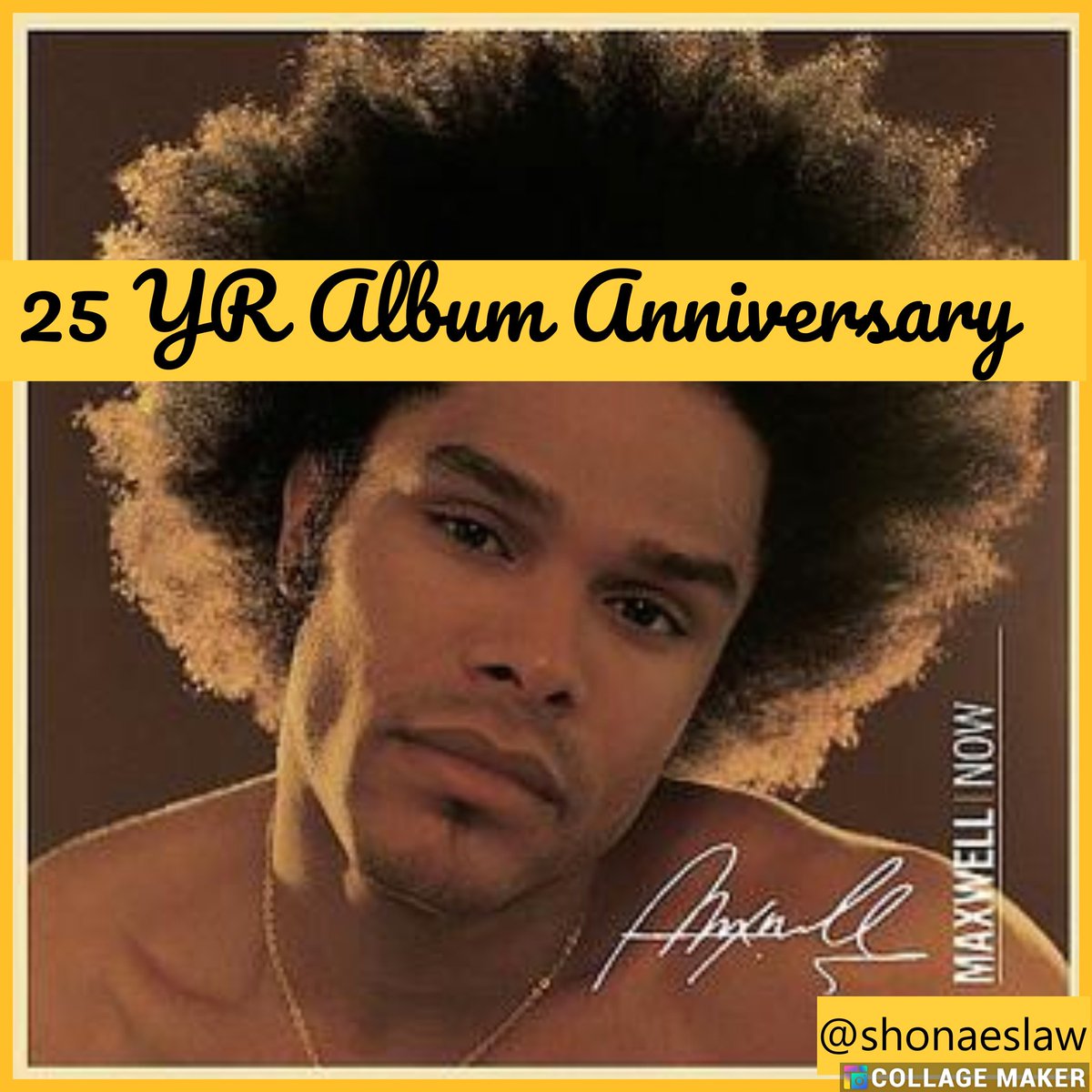 CorrinneBecera's tweet photo. MUSIC MILESTONE: 25 years ago, on August 14, 2001, R&amp;B singer Maxwell released his third studio album, “Now, ” on Columbia Records. Produced by MUSZE, aka Maxwell, it featured “Get to Know Ya, ” “Lifetime, ” and “This Woman’s Work. ” It debuted at https://t.co/TQ7IxNzgCw