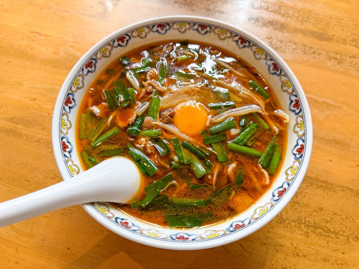 n1212in's tweet photo. 鹿角の桜木屋花輪店でニラそばと中華そば🍜 https://t.co/CPoLsPqq03
