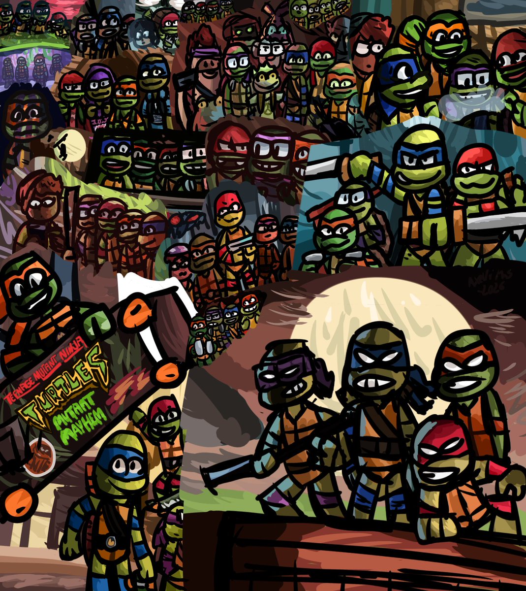 axelfilms22's tweet photo. tmnt mutant mayhem fanart
this movie It changed my life :')
#tmnt #tmntfanart #tmntdonatello #tmntmichelangelo #tmntleonardo
#tmntraphael #apriloneil #tmntleo
#tmntmikey #tmntmutantmayhem #mutantmayhem #ibispaint #hybridanimation #tmntmovie
#teenagemutantninjaturtles
#apriloneil https://t.co/tIyIzG0NCx