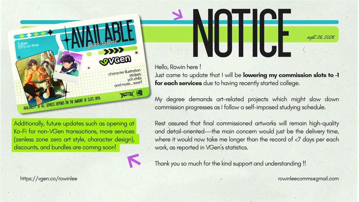 rowinlee_'s tweet photo. #vgen #vgencommission — notice:3 https://t.co/F1RouxO1sX