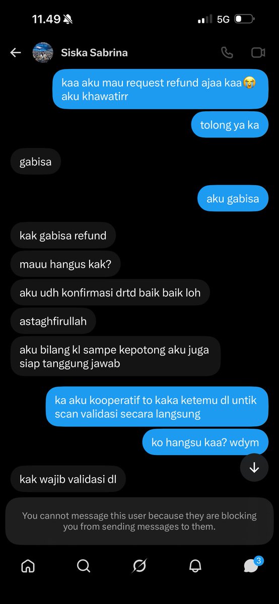 valrie_vals's tweet photo. pls be aware ya guys, 100% scammers. dia ngaku" sebagai crew ticketing dengan proof KTP, ID Crew, dan bunch of tickets. &amp; Already makan korban lebih dari aku satu orang‼️ https://t.co/n9e7ENiuPv