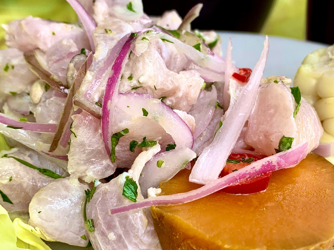 LeonelGayojbp's tweet photo. El ceviche limeo, fresco con limón y ají, sabor peruano que te transporta al Caribe en cada bocado! https://t.co/OMw3zxwMOa