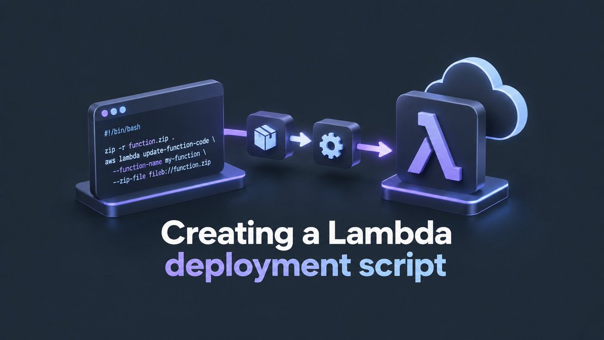 hackernoon's tweet photo. Automate Lambda container deployments with published versions, aliases, and CodeDeploy, while accounting for rollback settings and deployment waiters.
#awslambda #continuousdeployment...Show more https://t.co/saAie66TvI