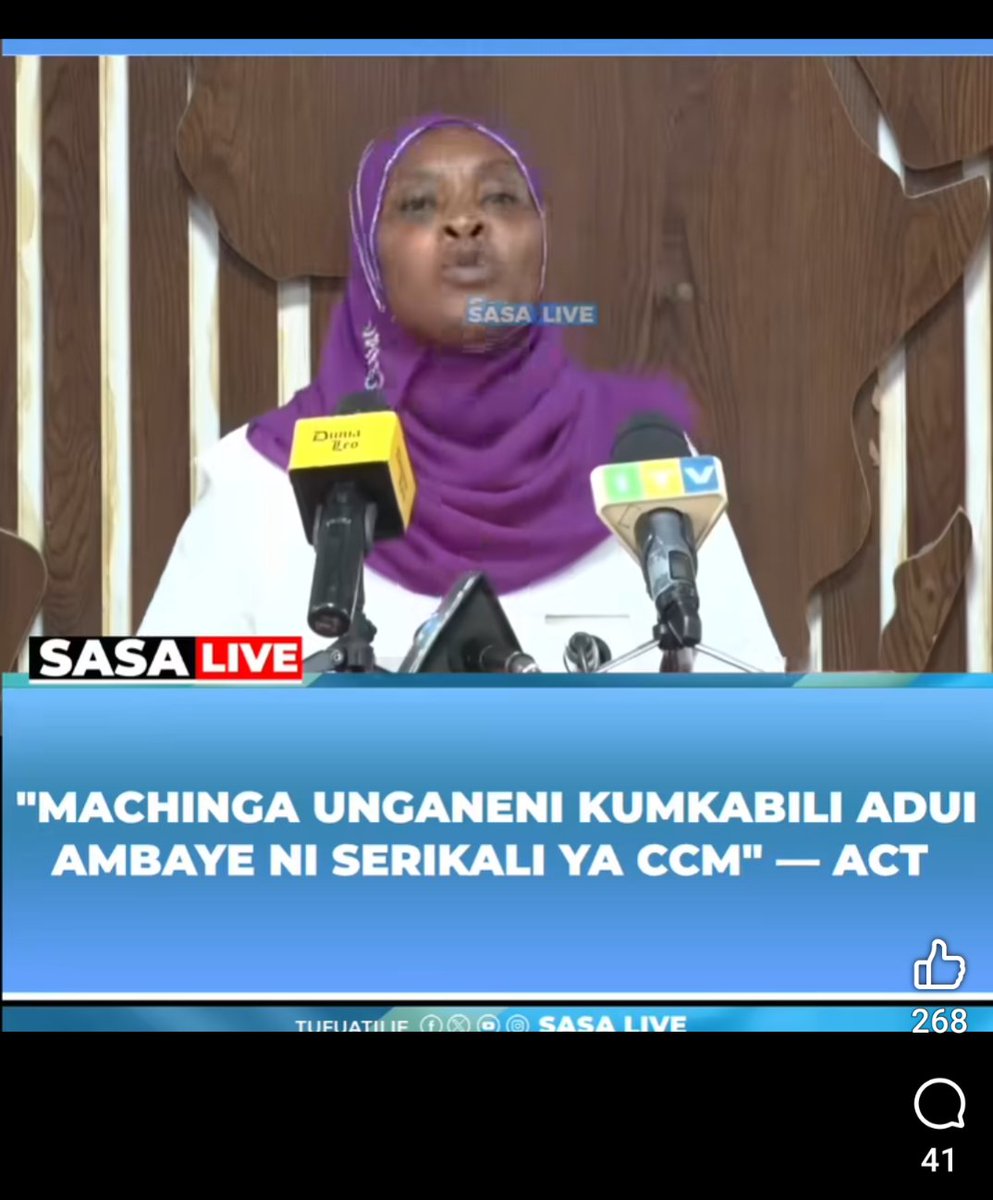 ACTBarazaKivuli's tweet photo. Wasemavyo @ACTwazalendo kuhusu fukuzafukuza ya Wamachinga

"Rais Samia ni Adui Mkuu wa wamachinga. ACT tunapinga kufukuzwa kwao kwenye maeneo yenye msongamano. Kwani huko ndiko waliko wateja wao."

Waziri Kivuli wa TAMISEMI
@MchuchuliK

#TaifaLaWote #MaslahiYaWote
#Wamachinga https://t.co/FBhg9whDpu