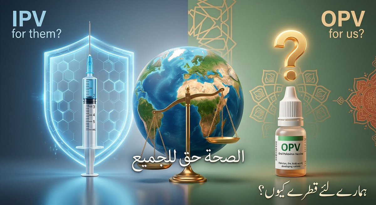 ammarusmaniOFCl's tweet photo. Why did the US and Europe transition exclusively to IPV over two decades ago, while the developing world still relies heavily on OPV?

Scientifically, how can global health policies justify the continued use of live-attenuated vaccines despite the documented risks of VAPP?

1/2 https://t.co/ZufHQr02pY