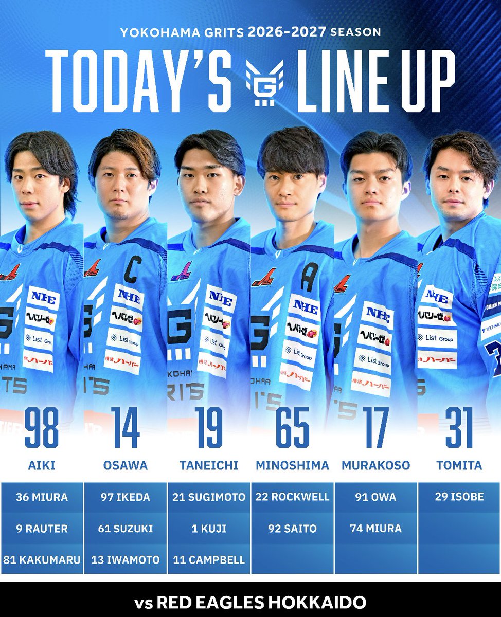 yokohama_grits's tweet photo. ◢◤ TODAY’s LINE UP ◢◤

#THEGRITTIESTGRITS
#横浜GRITS https://t.co/x0ijTzPhfZ