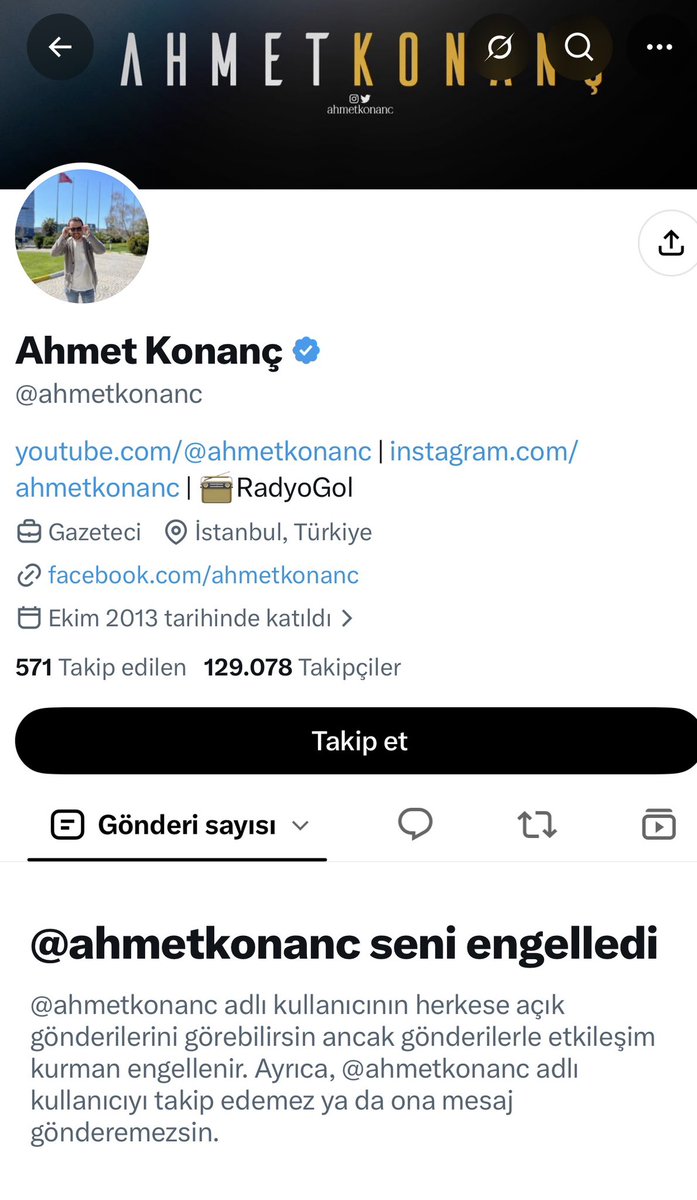 doganok9972's tweet photo. Ahmet konanç  engel atmışsın https://t.co/mxuf8YO9cV