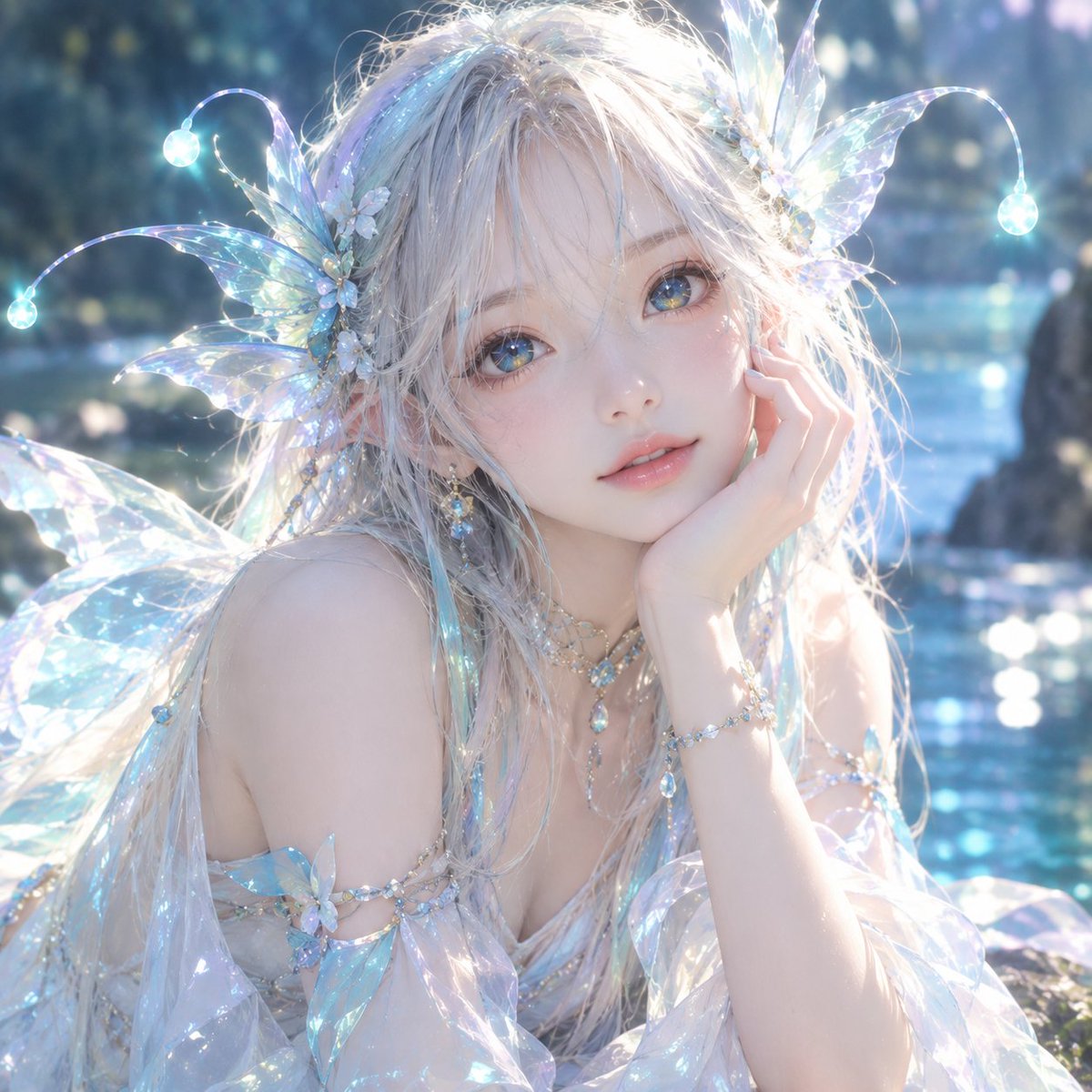 rindasan10's tweet photo. AIで作った女性とキャラクター
AIってすごいなぁ
＃女性 ＃キャラクター　＃AI ＃AI生成 ＃異世界 https://t.co/9r8MhB78kA